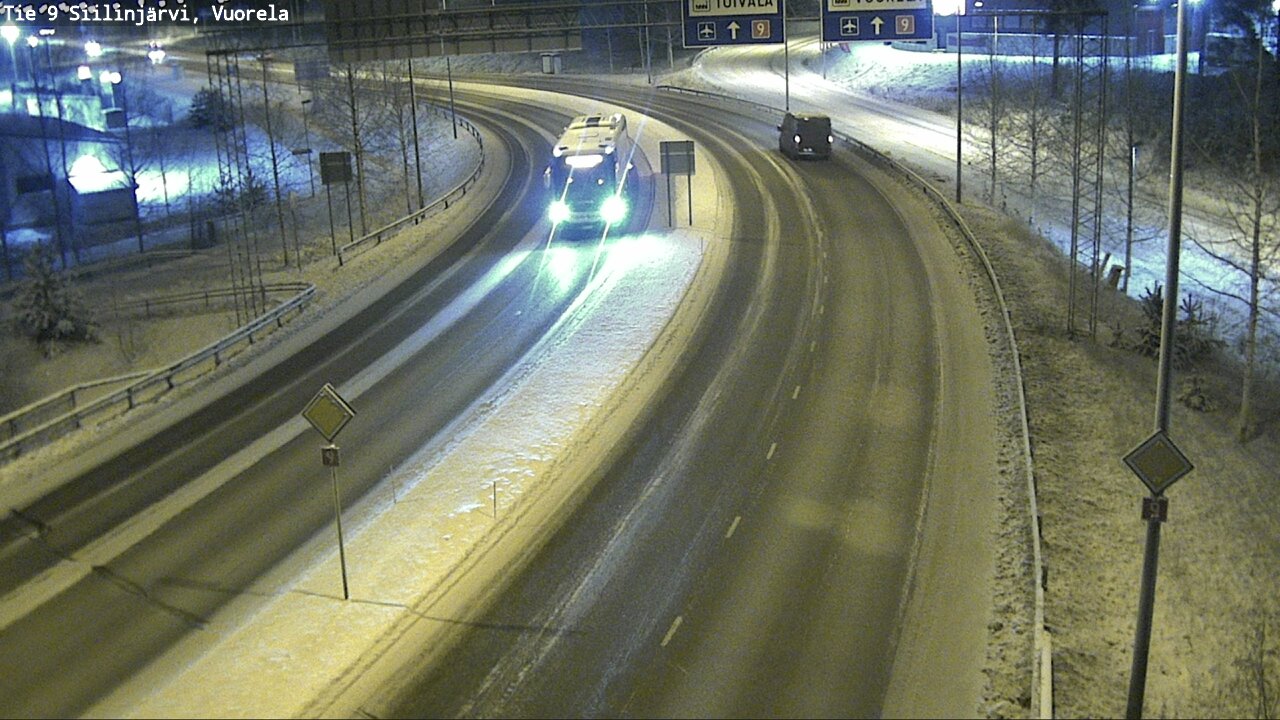 Kelikamerat Kuva Tie 9 Siilinjärvi, Vuorela, Siilinjärvi, Pohjois-Savo