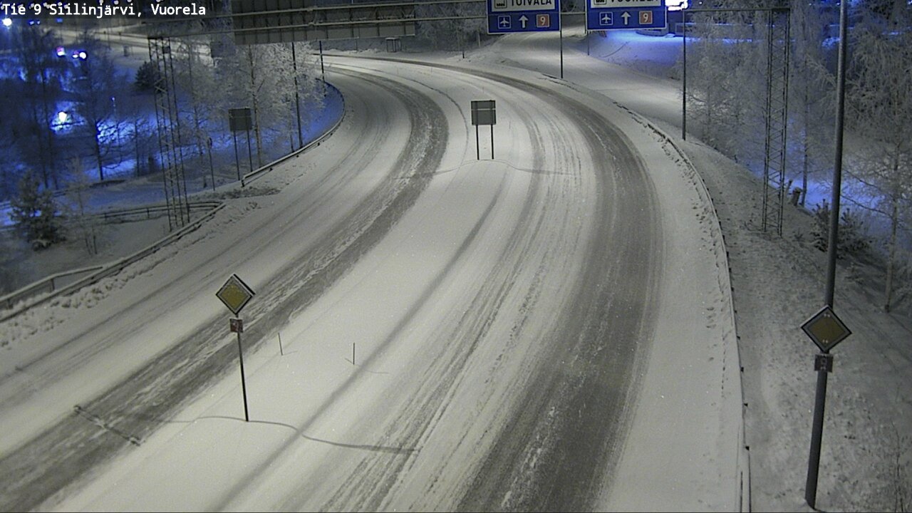 Kelikamerat Kuva Tie 9 Siilinjärvi, Vuorela, Siilinjärvi, Pohjois-Savo