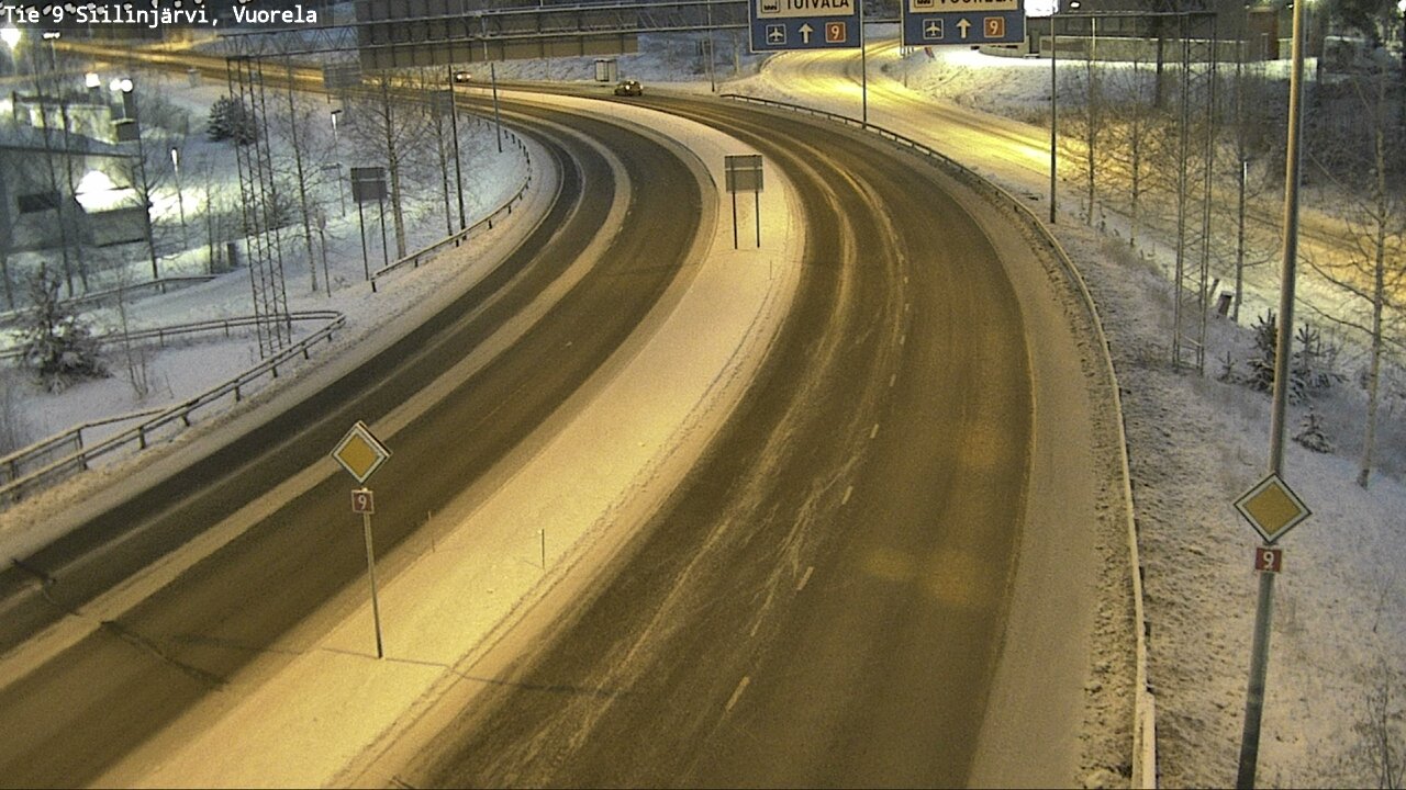 Kelikamerat Kuva Tie 9 Siilinjärvi, Vuorela, Siilinjärvi, Pohjois-Savo