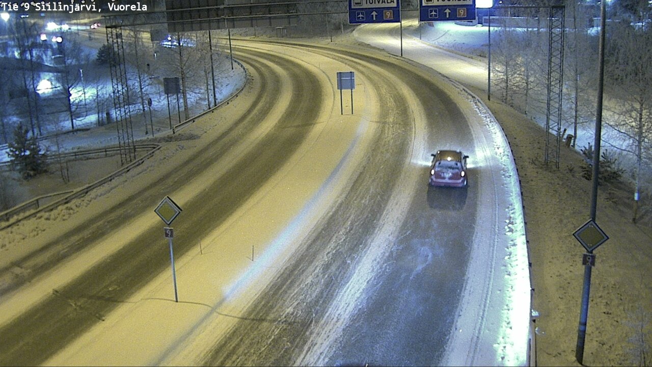 Kelikamerat Kuva Tie 9 Siilinjärvi, Vuorela, Siilinjärvi, Pohjois-Savo