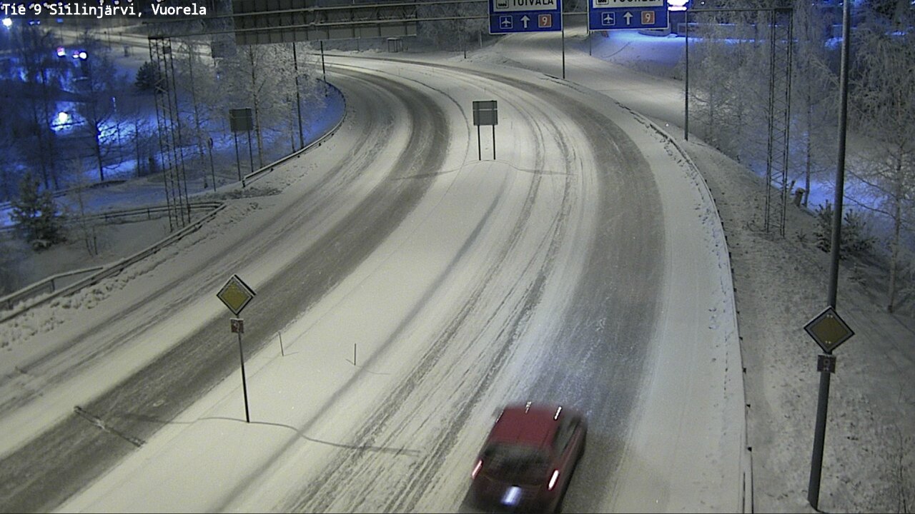 Kelikamerat Kuva Tie 9 Siilinjärvi, Vuorela, Siilinjärvi, Pohjois-Savo