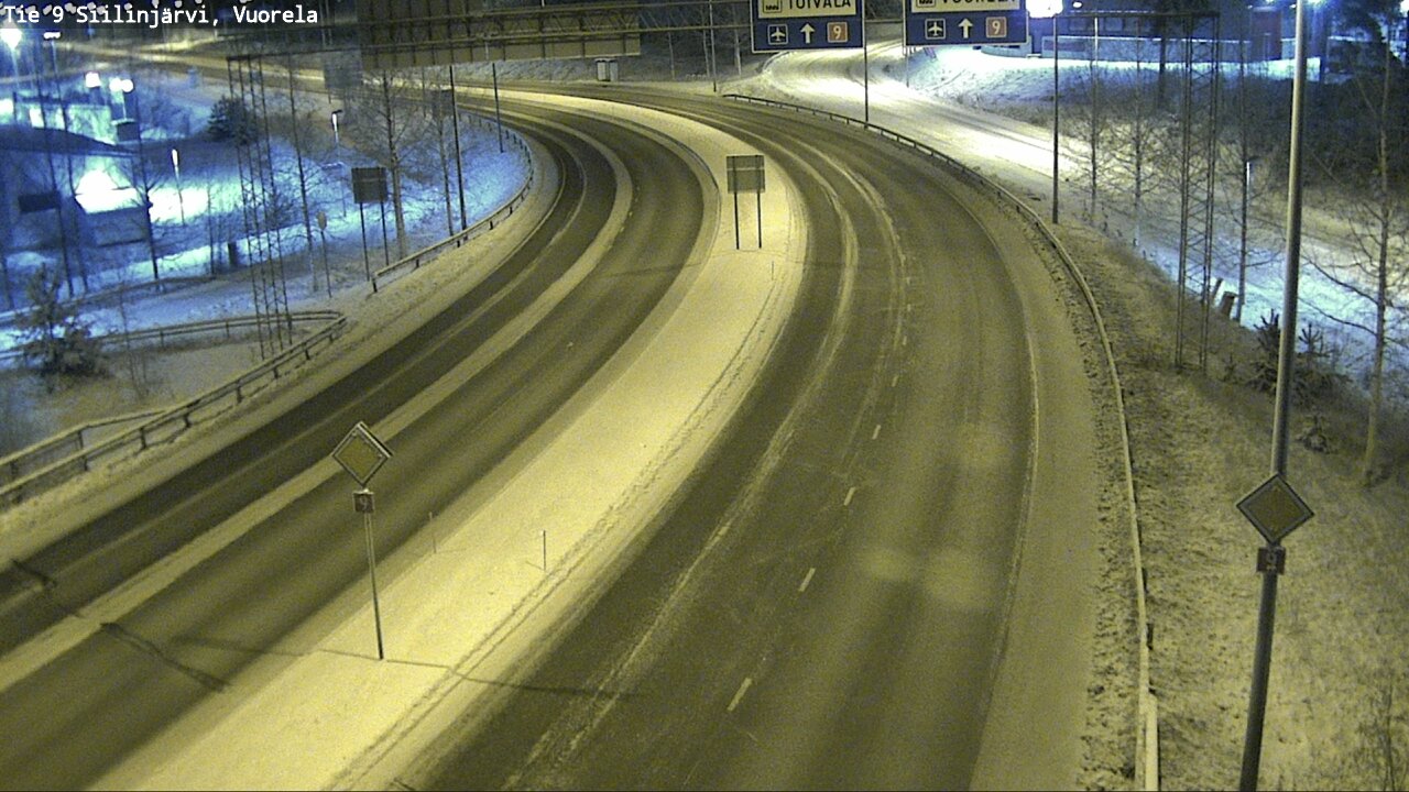 Kelikamerat Kuva Tie 9 Siilinjärvi, Vuorela, Siilinjärvi, Pohjois-Savo