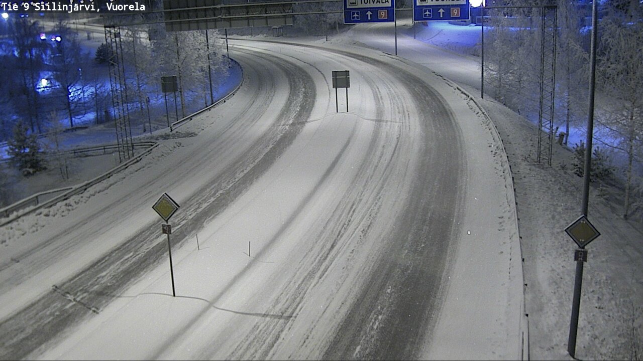 Kelikamerat Kuva Tie 9 Siilinjärvi, Vuorela, Siilinjärvi, Pohjois-Savo