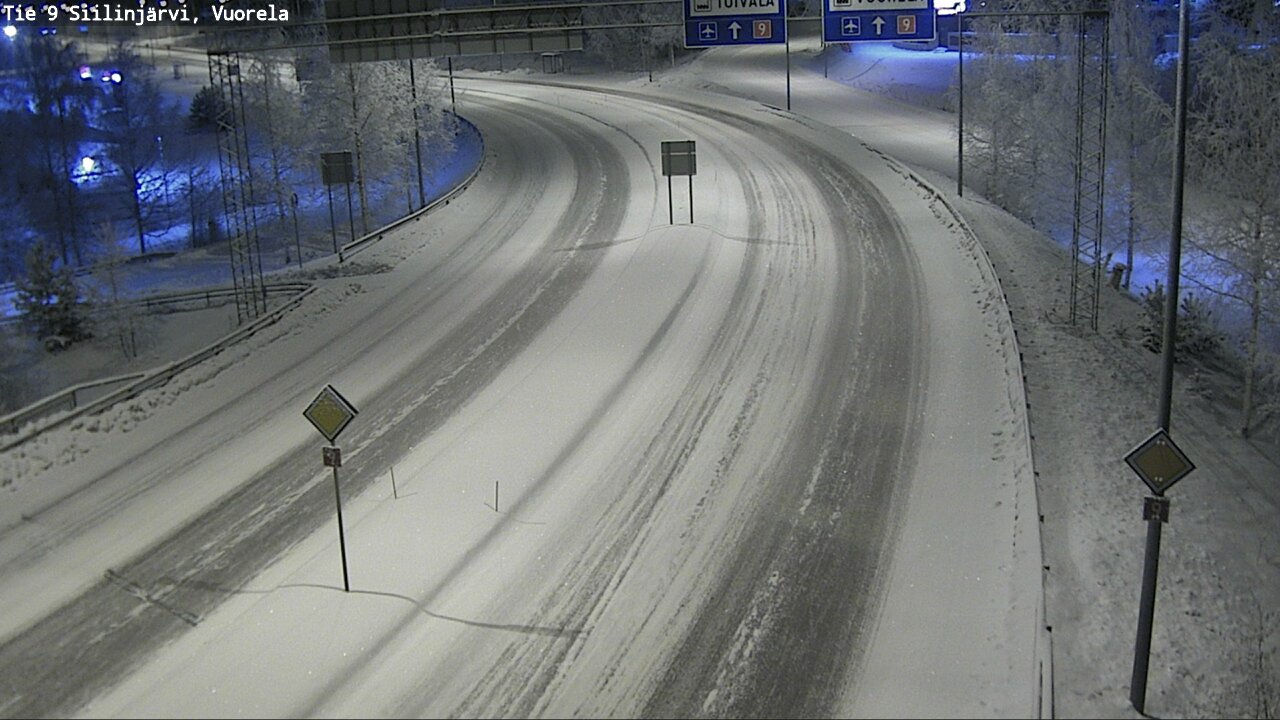 Kelikamerat Kuva Tie 9 Siilinjärvi, Vuorela, Siilinjärvi, Pohjois-Savo