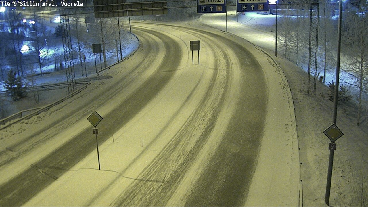 Kelikamerat Kuva Tie 9 Siilinjärvi, Vuorela, Siilinjärvi, Pohjois-Savo