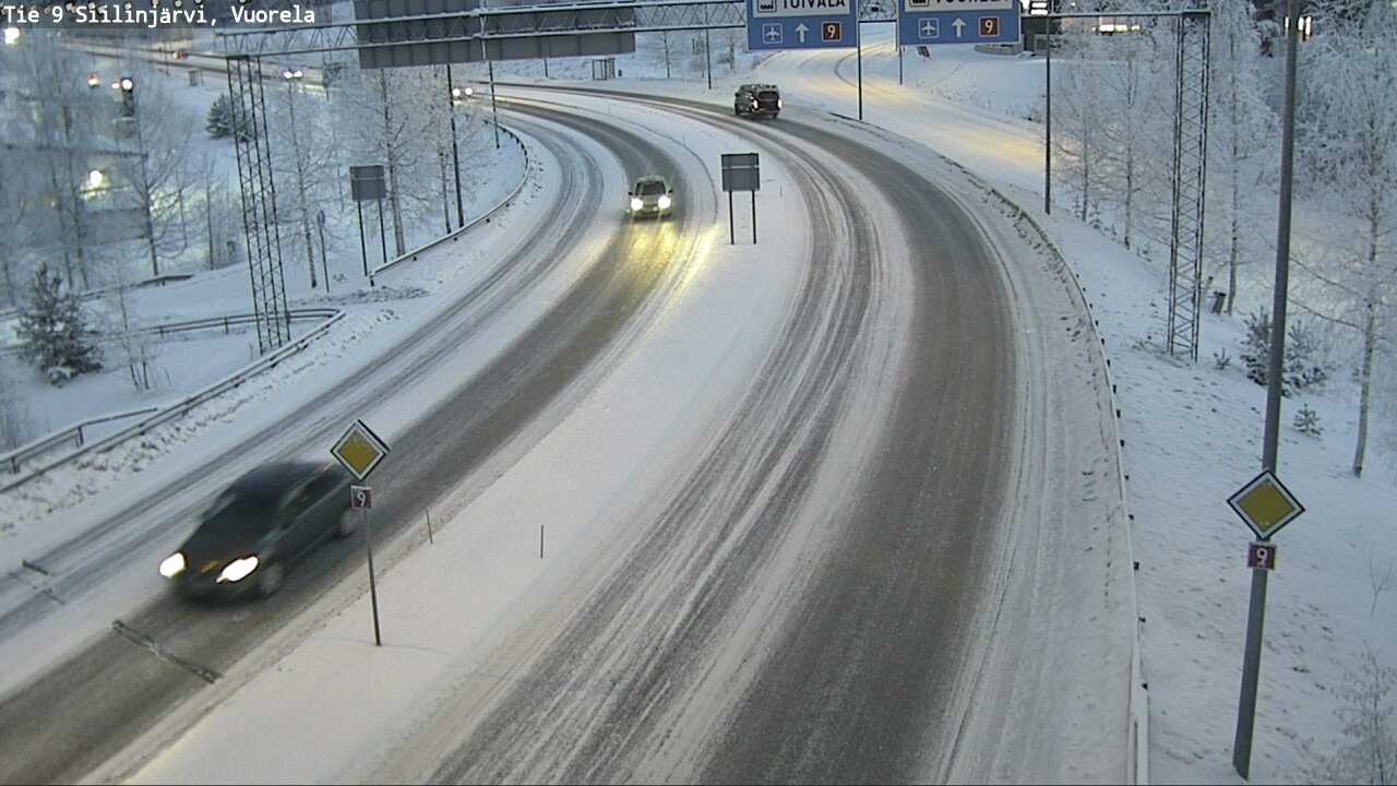 Kelikamerat Kuva Tie 9 Siilinjärvi, Vuorela, Siilinjärvi, Pohjois-Savo