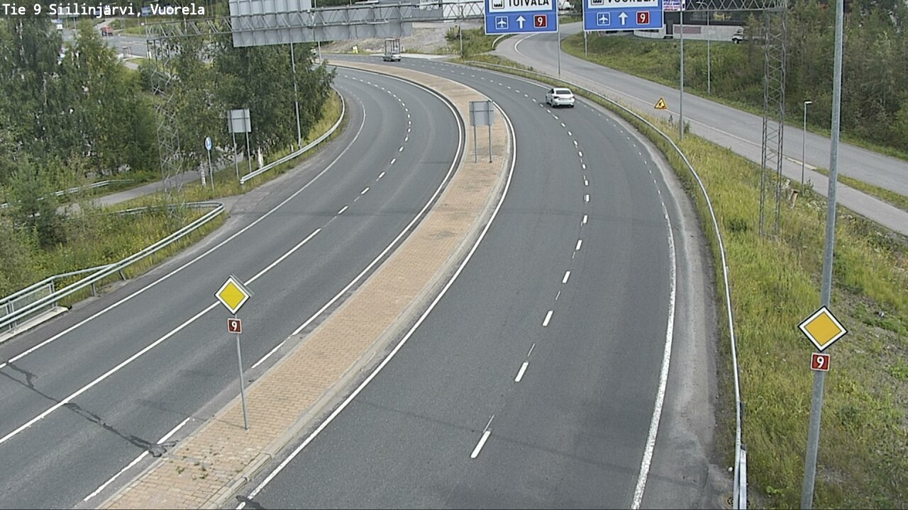 Weather Camera Image Road 9 Siilinjärvi, Vuorela, Siilinjärvi, Pohjois-Savo