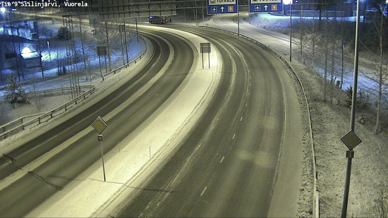 Kelikamerat Kuva Tie 9 Siilinjärvi, Vuorela, Siilinjärvi, Pohjois-Savo