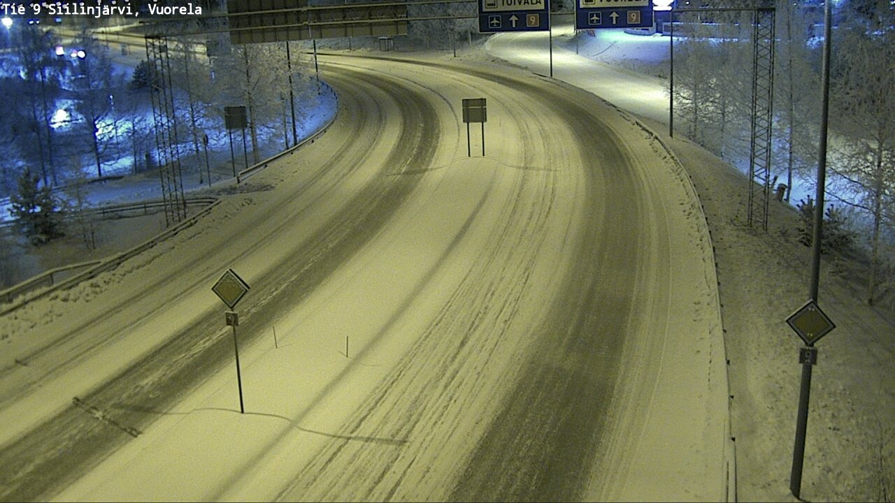 Kelikamerat Kuva Tie 9 Siilinjärvi, Vuorela, Siilinjärvi, Pohjois-Savo