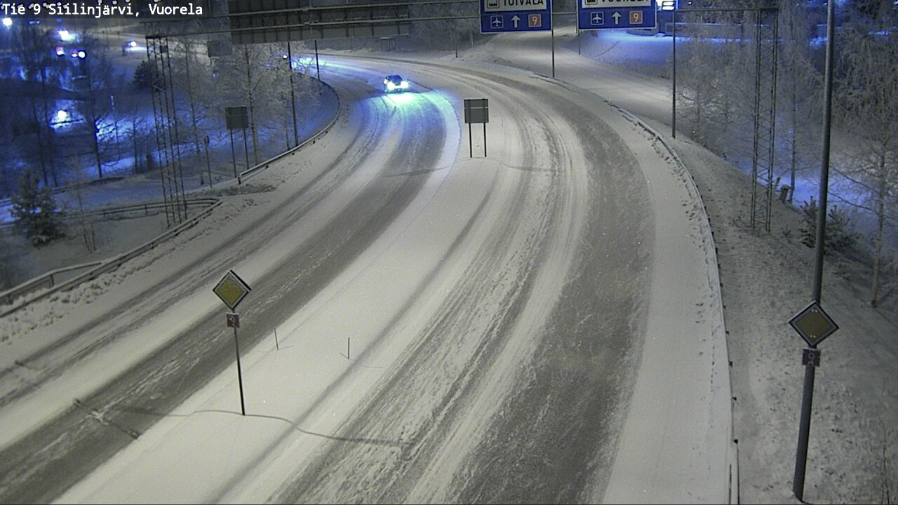 Kelikamerat Kuva Tie 9 Siilinjärvi, Vuorela, Siilinjärvi, Pohjois-Savo