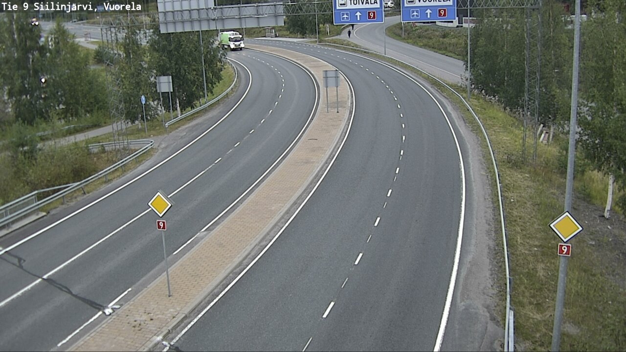 Kelikamerat Kuva Tie 9 Siilinjärvi, Vuorela, Siilinjärvi, Pohjois-Savo