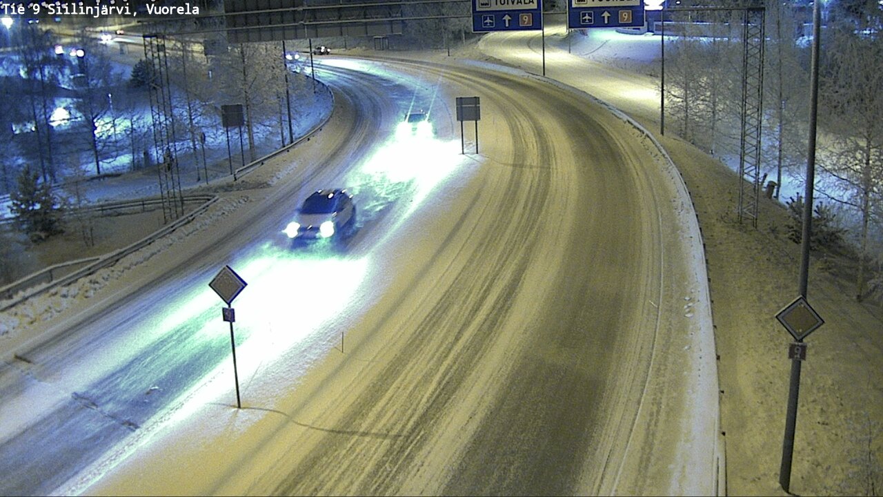Kelikamerat Kuva Tie 9 Siilinjärvi, Vuorela, Siilinjärvi, Pohjois-Savo