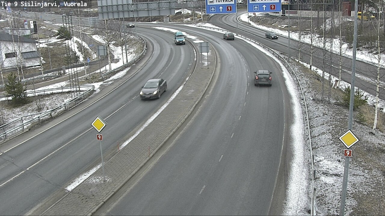 Kelikamerat Kuva Tie 9 Siilinjärvi, Vuorela, Siilinjärvi, Pohjois-Savo