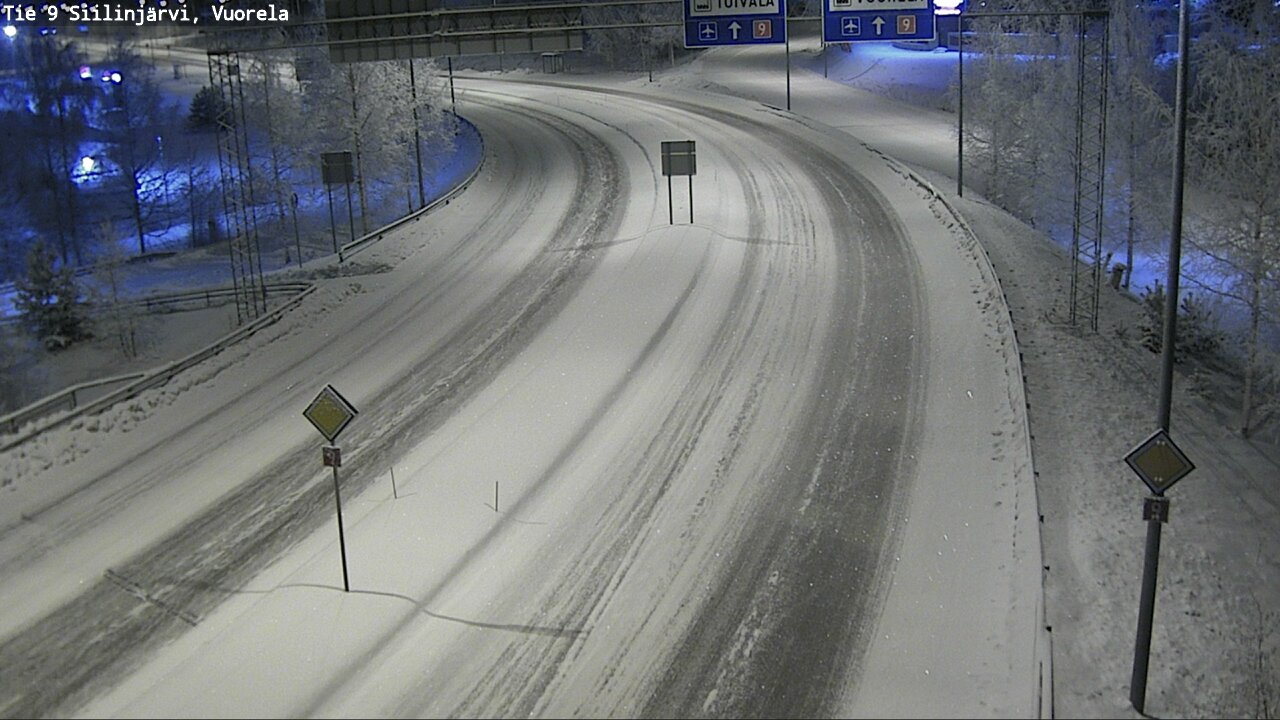 Kelikamerat Kuva Tie 9 Siilinjärvi, Vuorela, Siilinjärvi, Pohjois-Savo