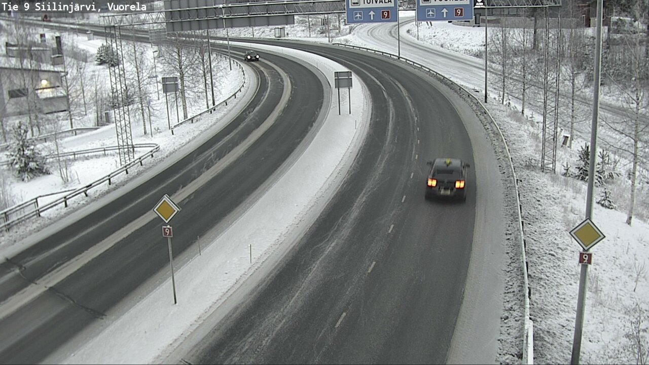 Kelikamerat Kuva Tie 9 Siilinjärvi, Vuorela, Siilinjärvi, Pohjois-Savo