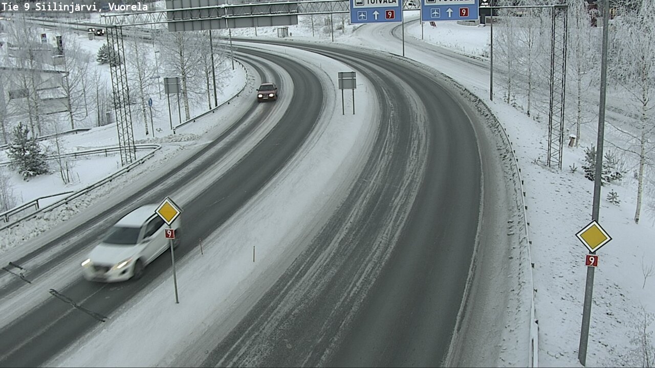 Kelikamerat Kuva Tie 9 Siilinjärvi, Vuorela, Siilinjärvi, Pohjois-Savo