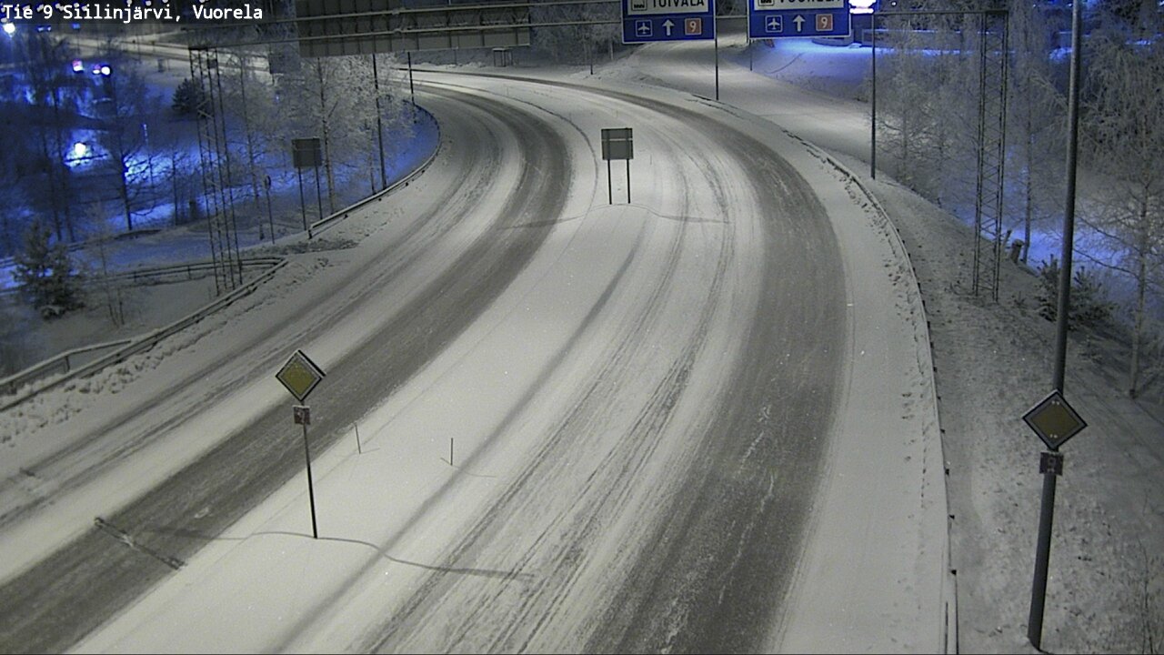 Kelikamerat Kuva Tie 9 Siilinjärvi, Vuorela, Siilinjärvi, Pohjois-Savo