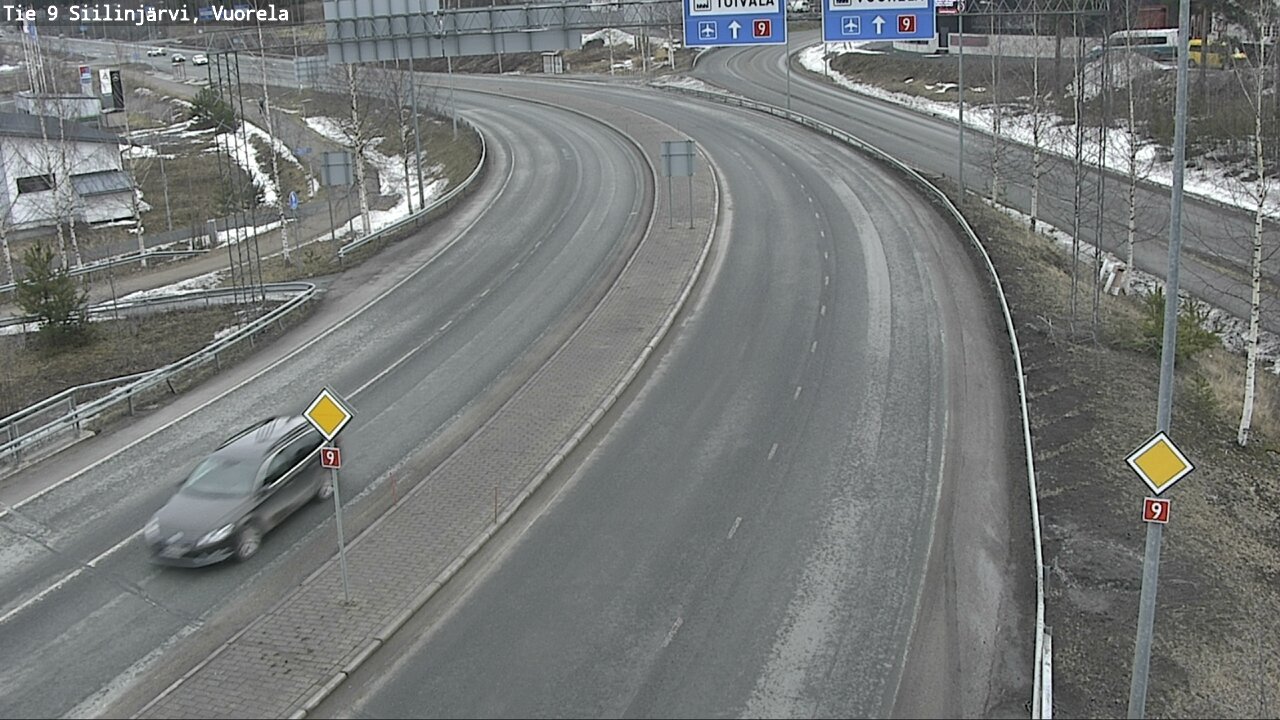 Kelikamerat Kuva Tie 9 Siilinjärvi, Vuorela, Siilinjärvi, Pohjois-Savo