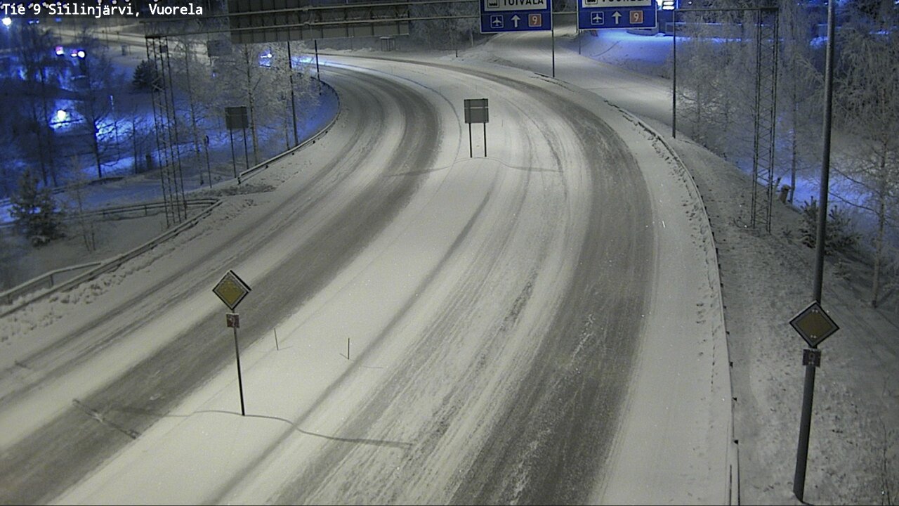 Kelikamerat Kuva Tie 9 Siilinjärvi, Vuorela, Siilinjärvi, Pohjois-Savo