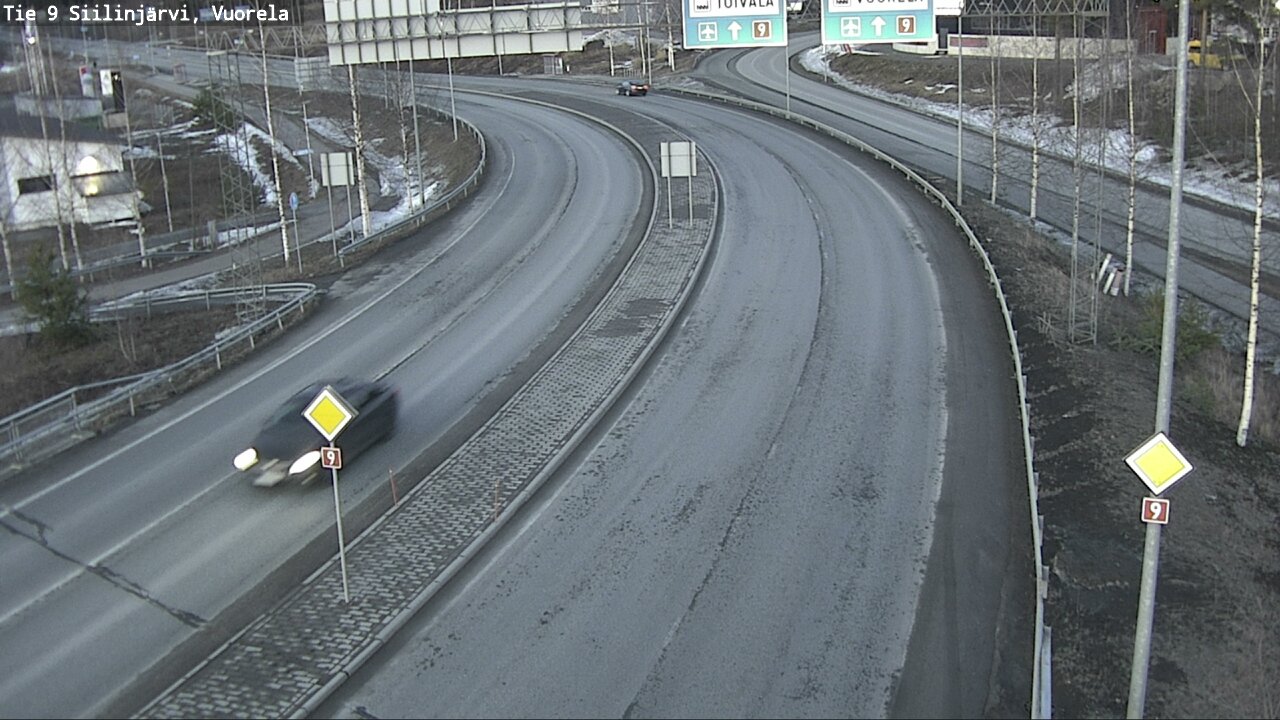 Kelikamerat Kuva Tie 9 Siilinjärvi, Vuorela, Siilinjärvi, Pohjois-Savo