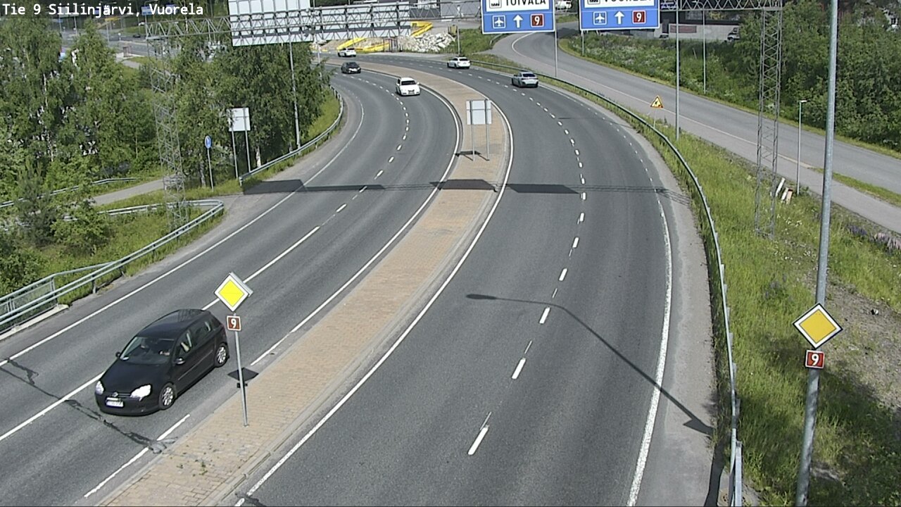 Weather Camera Image Road 9 Siilinjärvi, Vuorela, Siilinjärvi, Pohjois-Savo