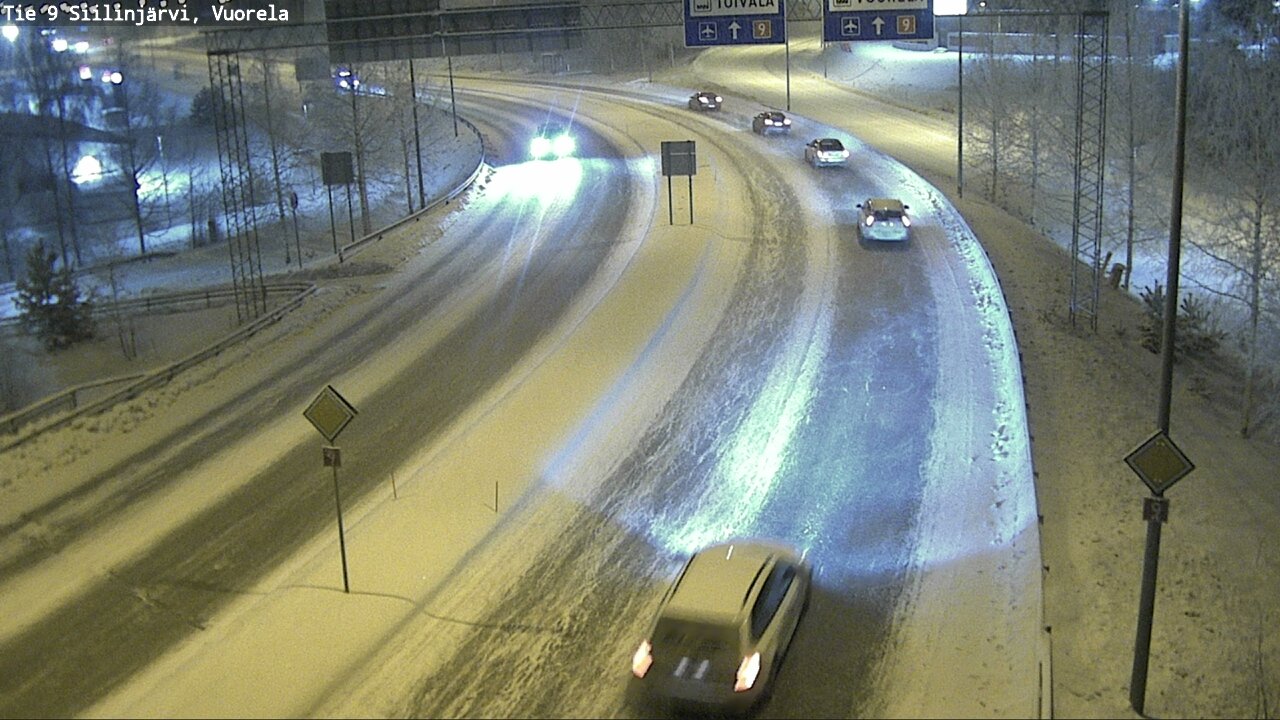 Kelikamerat Kuva Tie 9 Siilinjärvi, Vuorela, Siilinjärvi, Pohjois-Savo