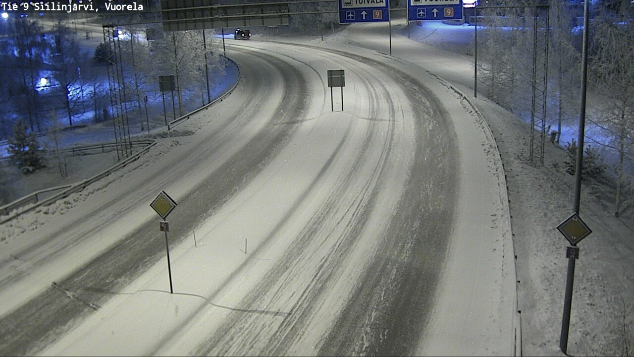 Kelikamerat Kuva Tie 9 Siilinjärvi, Vuorela, Siilinjärvi, Pohjois-Savo