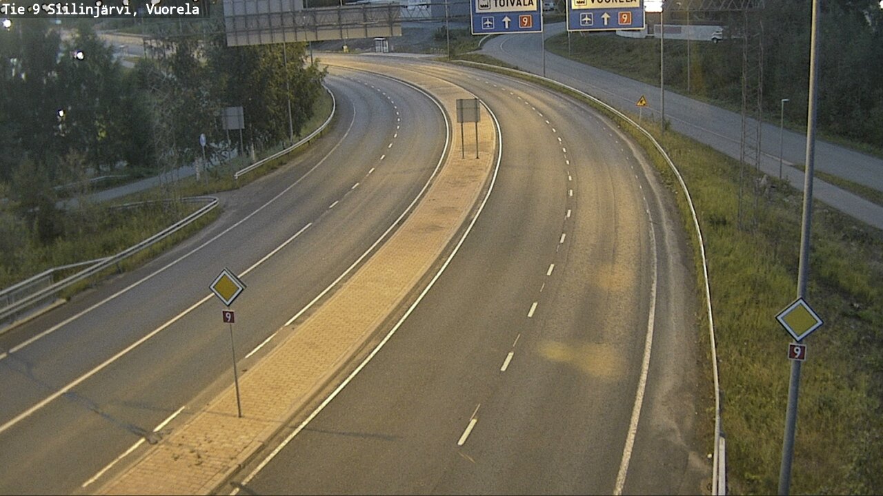 Kelikamerat Kuva Tie 9 Siilinjärvi, Vuorela, Siilinjärvi, Pohjois-Savo