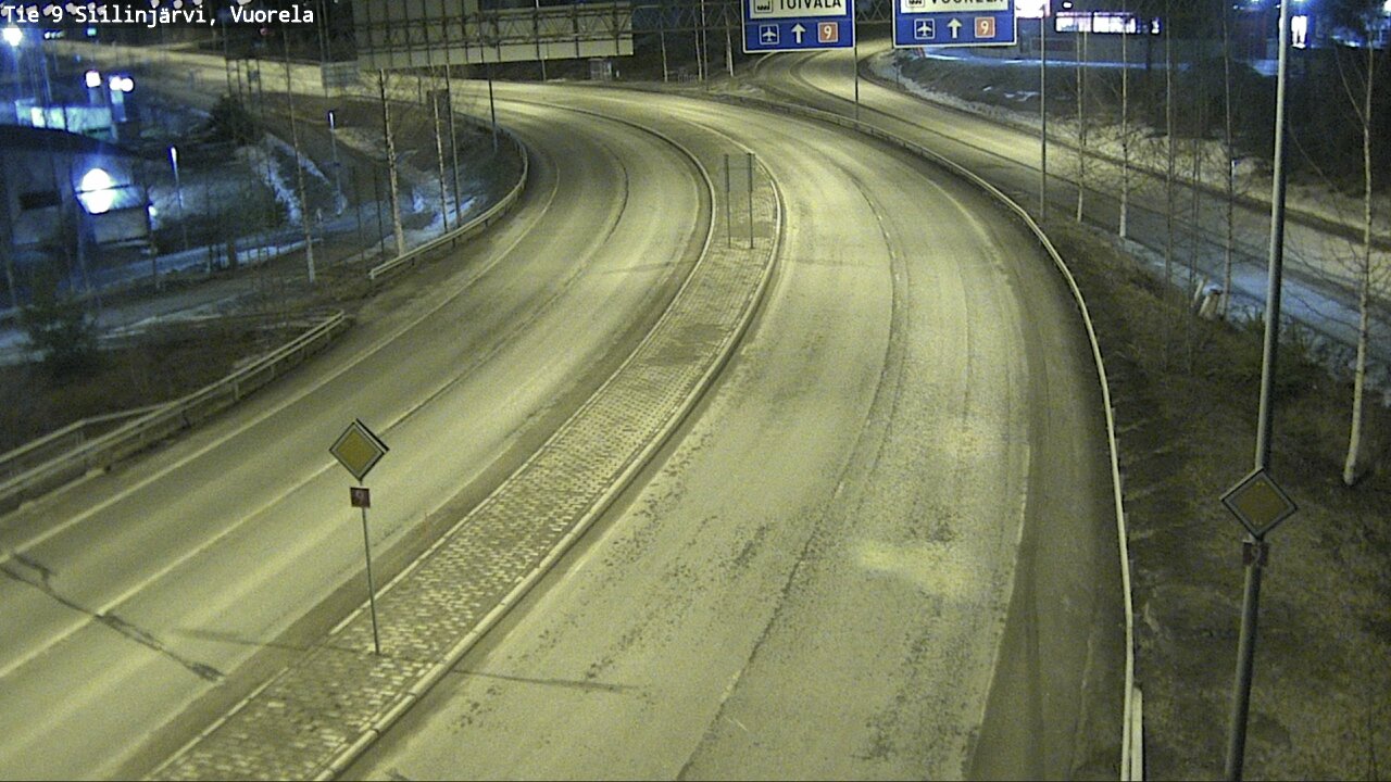 Kelikamerat Kuva Tie 9 Siilinjärvi, Vuorela, Siilinjärvi, Pohjois-Savo