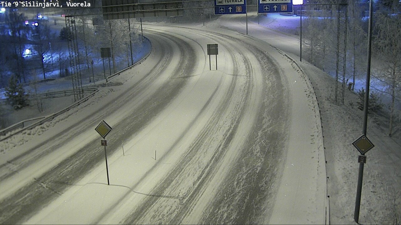 Kelikamerat Kuva Tie 9 Siilinjärvi, Vuorela, Siilinjärvi, Pohjois-Savo