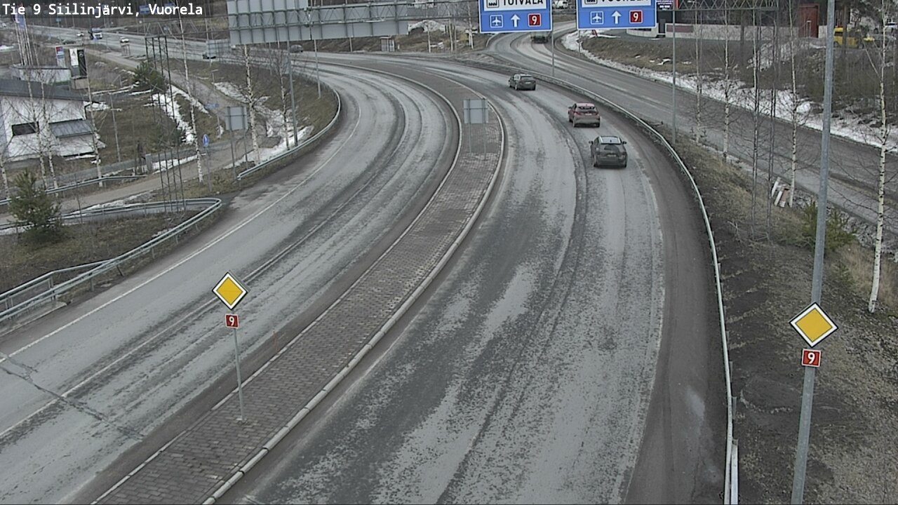 Weather Camera Image Road 9 Siilinjärvi, Vuorela, Siilinjärvi, Pohjois-Savo