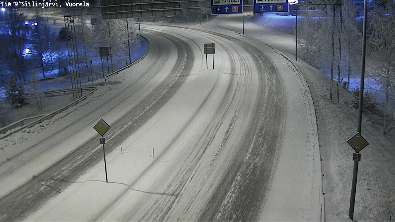 Kelikamerat Kuva Tie 9 Siilinjärvi, Vuorela, Siilinjärvi, Pohjois-Savo