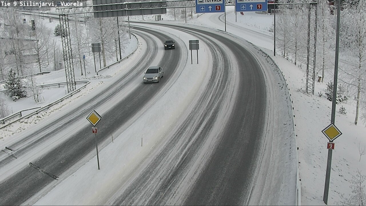 Weather Camera Image Road 9 Siilinjärvi, Vuorela, Siilinjärvi, Pohjois-Savo