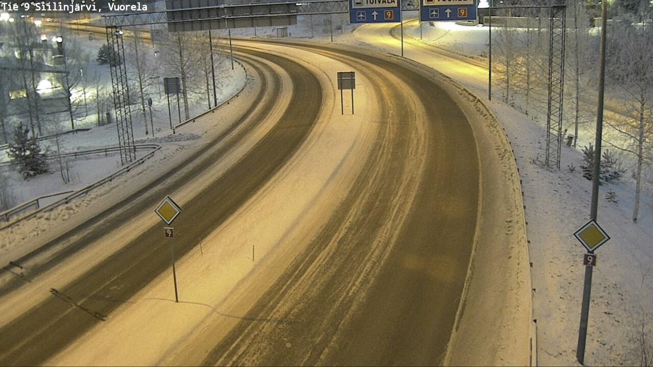 Kelikamerat Kuva Tie 9 Siilinjärvi, Vuorela, Siilinjärvi, Pohjois-Savo