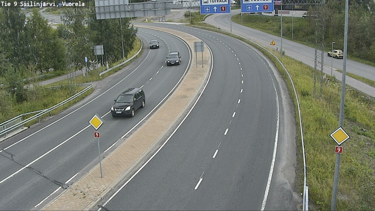 Weather Camera Image Road 9 Siilinjärvi, Vuorela, Siilinjärvi, Pohjois-Savo