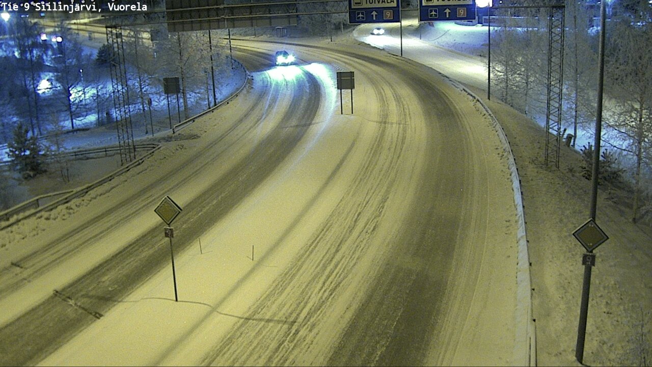 Kelikamerat Kuva Tie 9 Siilinjärvi, Vuorela, Siilinjärvi, Pohjois-Savo