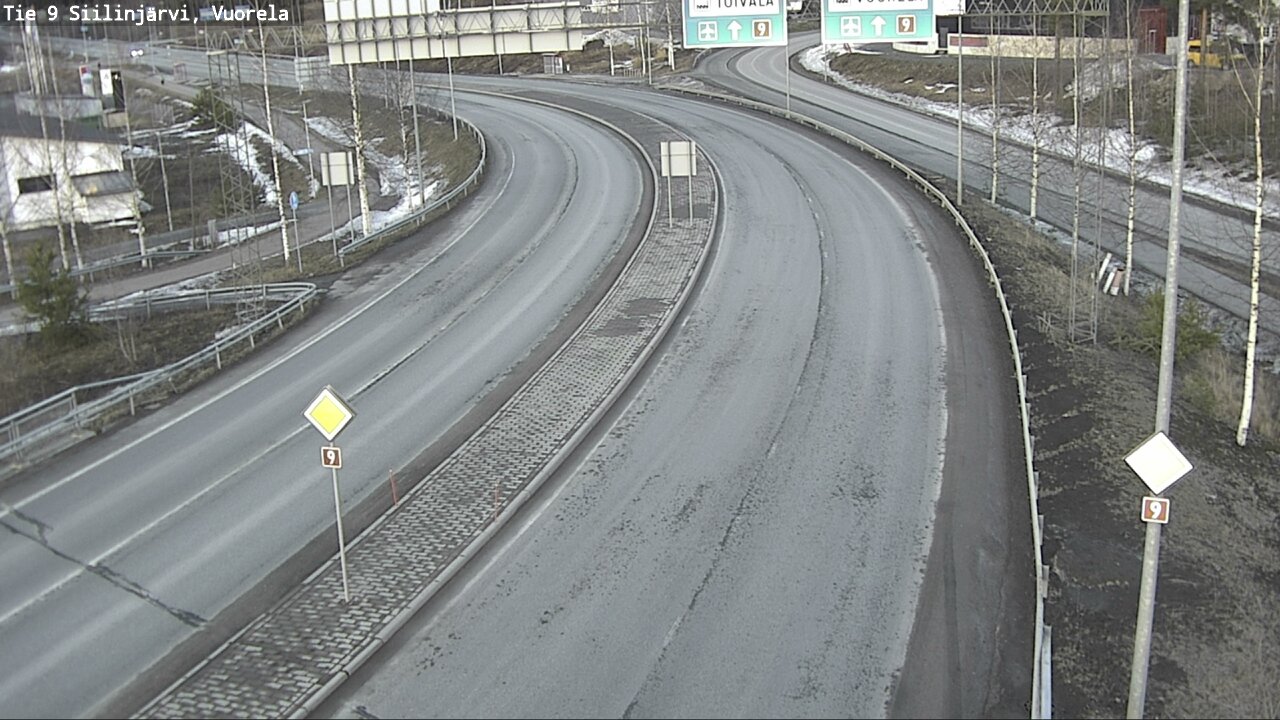 Kelikamerat Kuva Tie 9 Siilinjärvi, Vuorela, Siilinjärvi, Pohjois-Savo