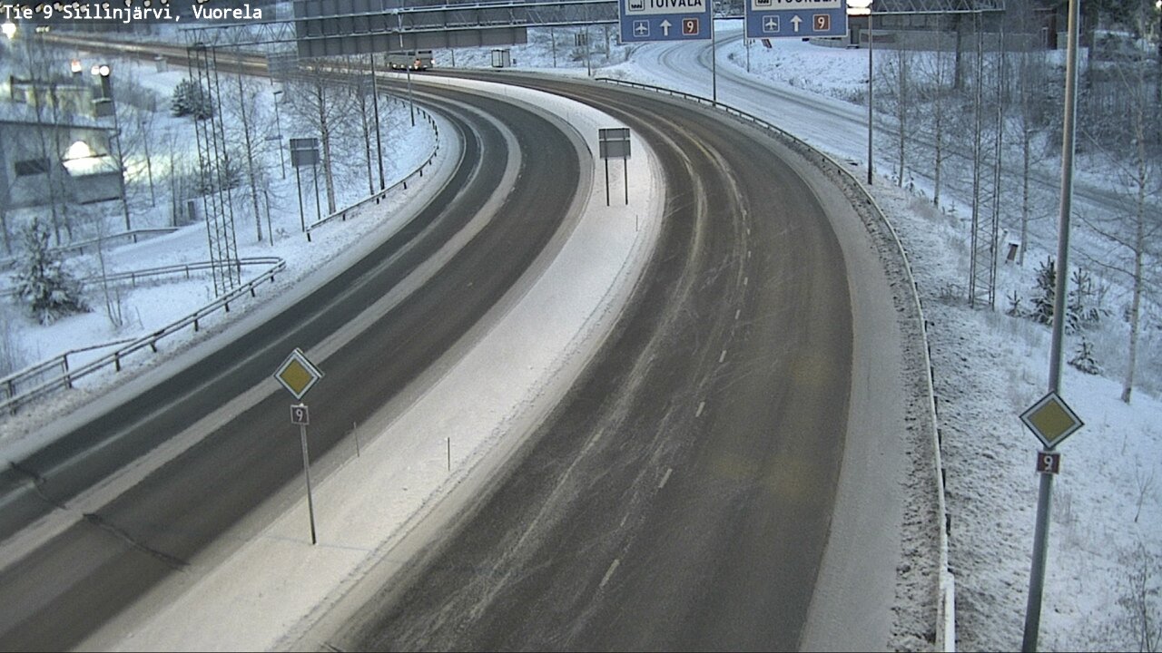 Kelikamerat Kuva Tie 9 Siilinjärvi, Vuorela, Siilinjärvi, Pohjois-Savo