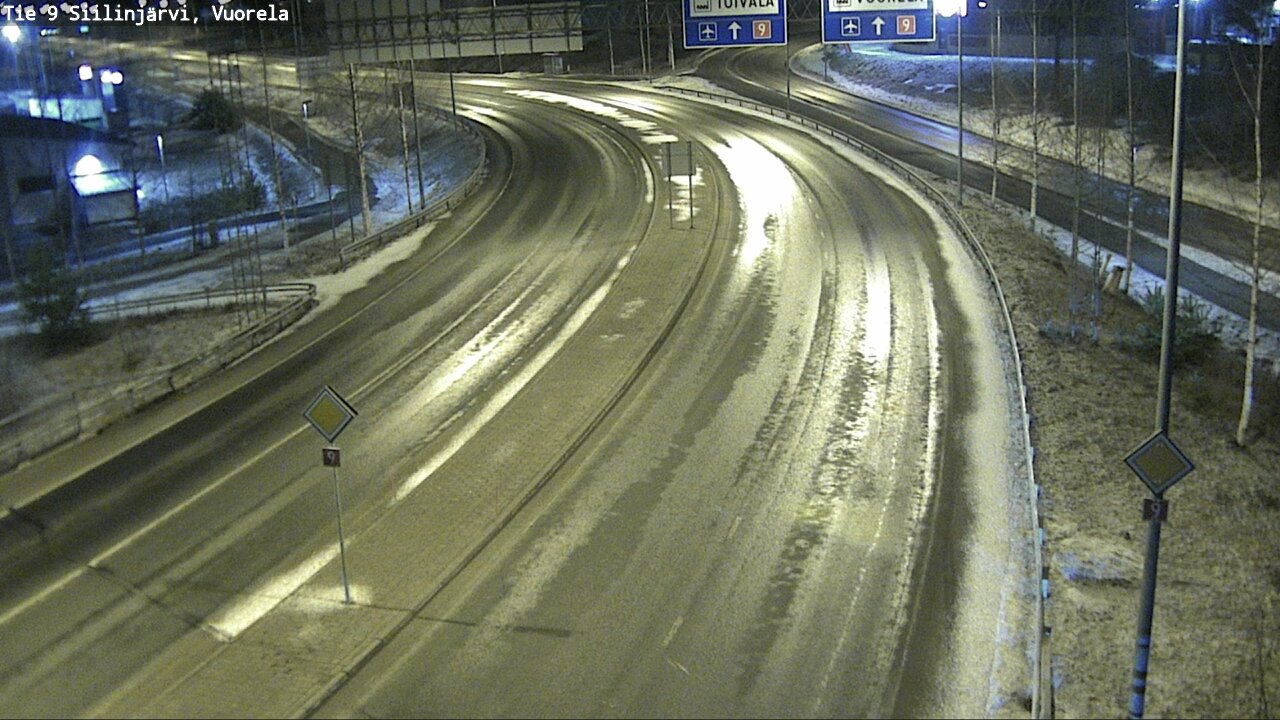 Kelikamerat Kuva Tie 9 Siilinjärvi, Vuorela, Siilinjärvi, Pohjois-Savo