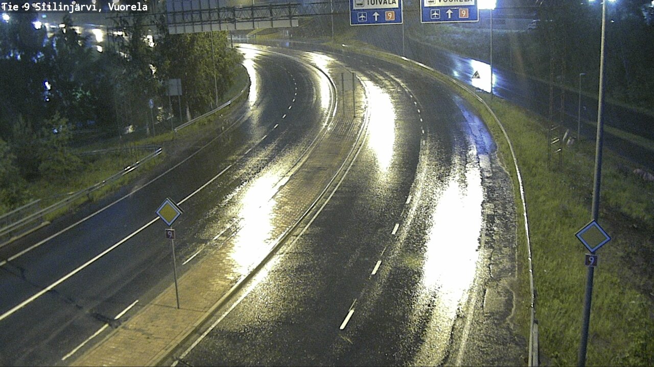 Weather Camera Image Road 9 Siilinjärvi, Vuorela, Siilinjärvi, Pohjois-Savo