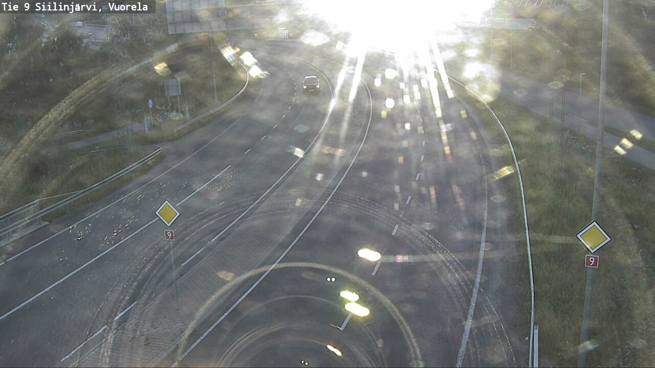 Weather Camera Image Väg 9 Siilinjärvi, Vuorela, Siilinjärvi, Pohjois-Savo