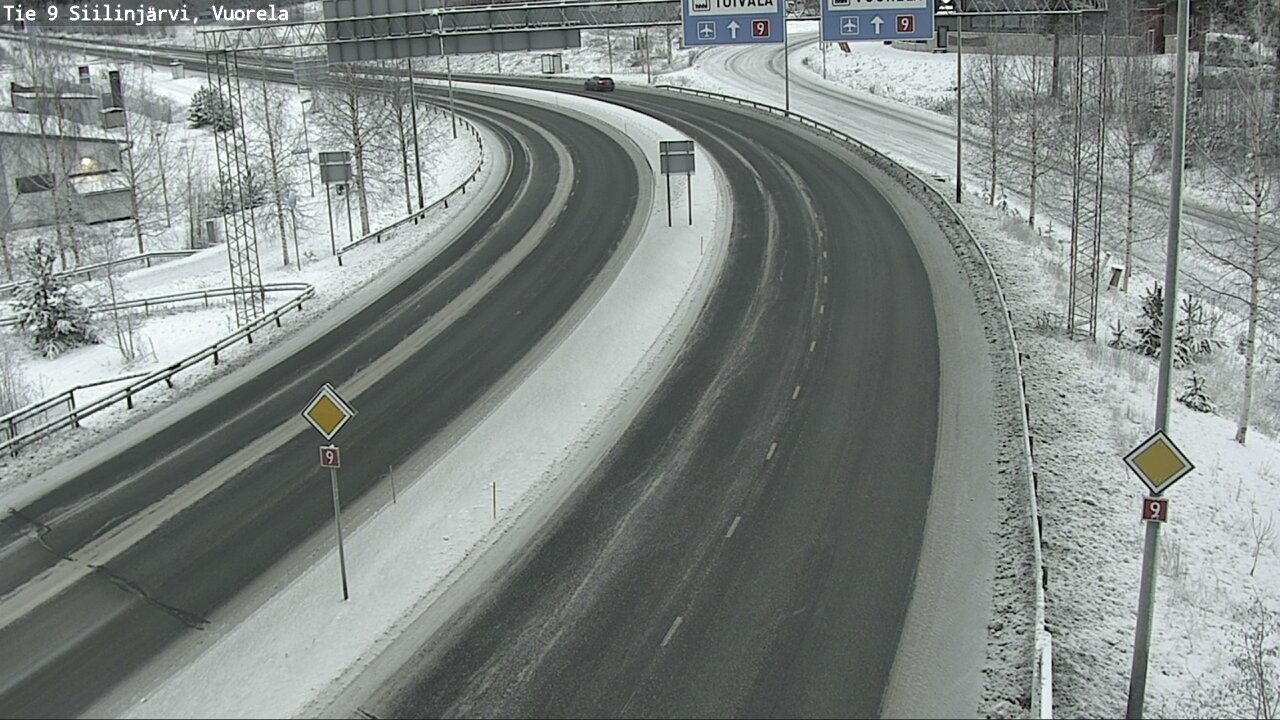 Kelikamerat Kuva Tie 9 Siilinjärvi, Vuorela, Siilinjärvi, Pohjois-Savo
