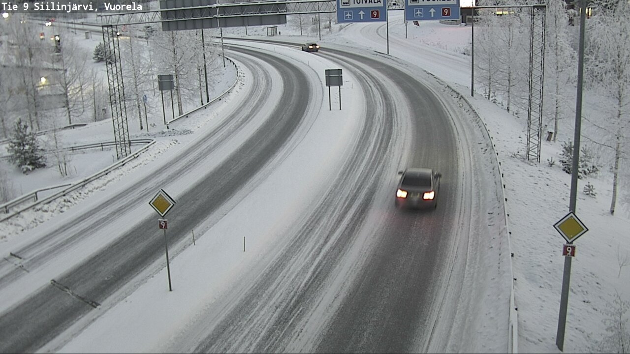 Kelikamerat Kuva Tie 9 Siilinjärvi, Vuorela, Siilinjärvi, Pohjois-Savo