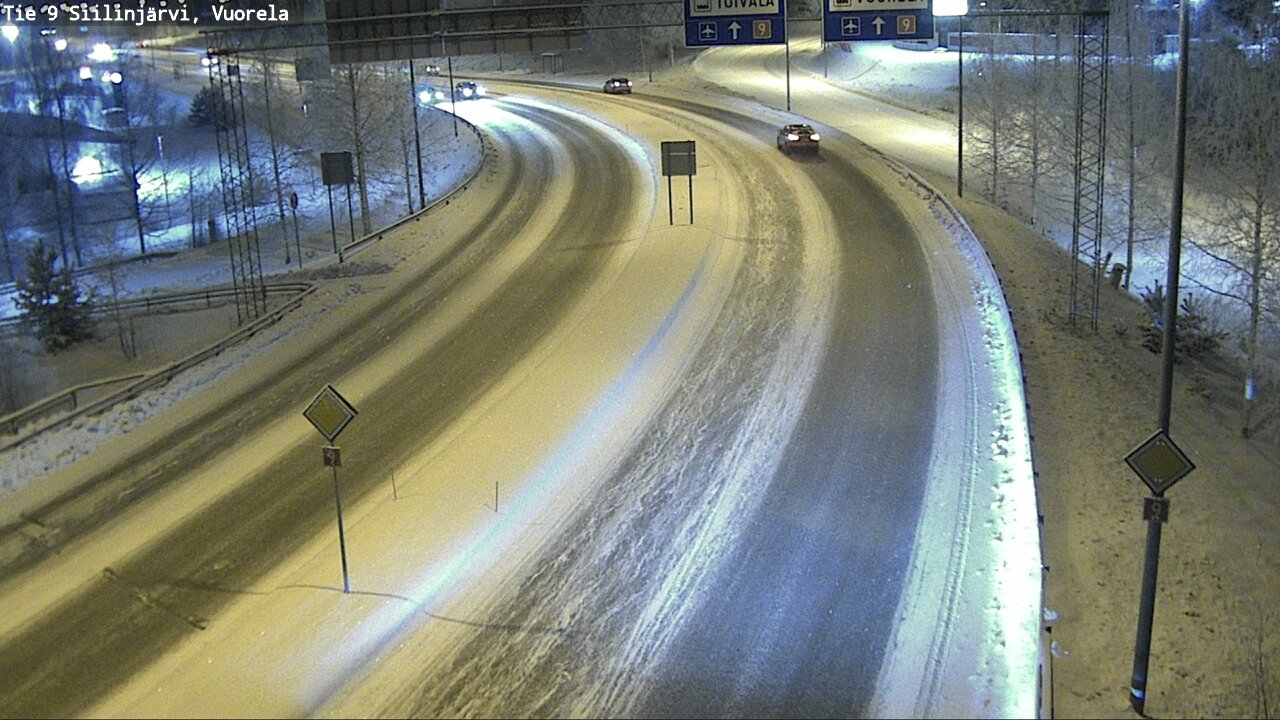 Kelikamerat Kuva Tie 9 Siilinjärvi, Vuorela, Siilinjärvi, Pohjois-Savo