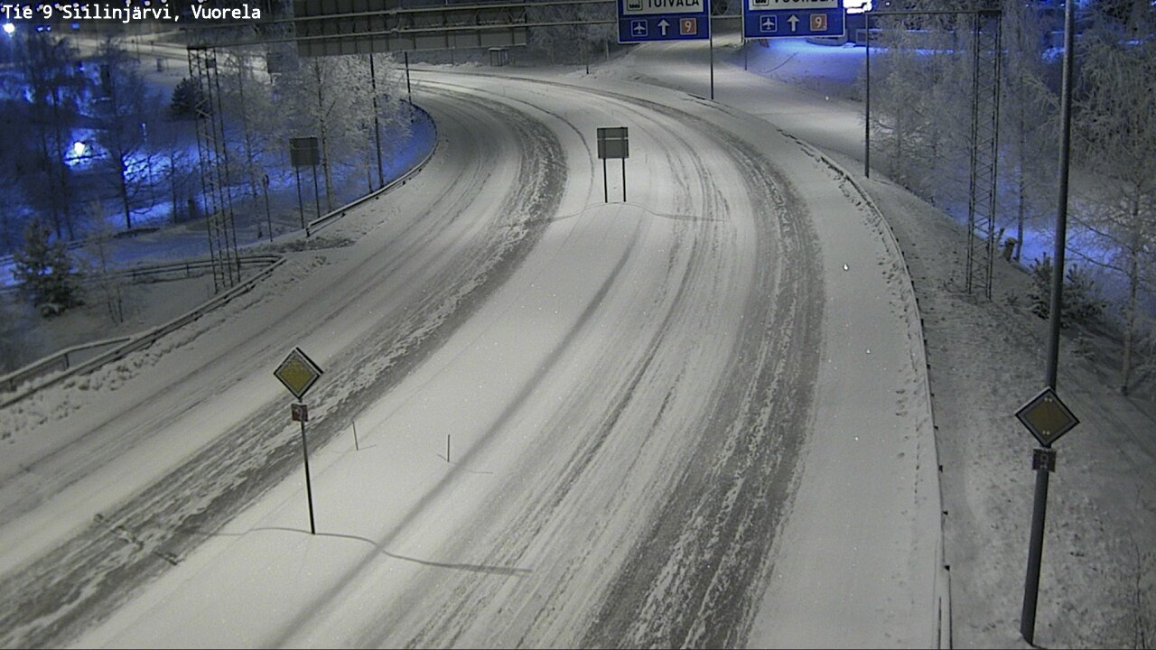 Kelikamerat Kuva Tie 9 Siilinjärvi, Vuorela, Siilinjärvi, Pohjois-Savo