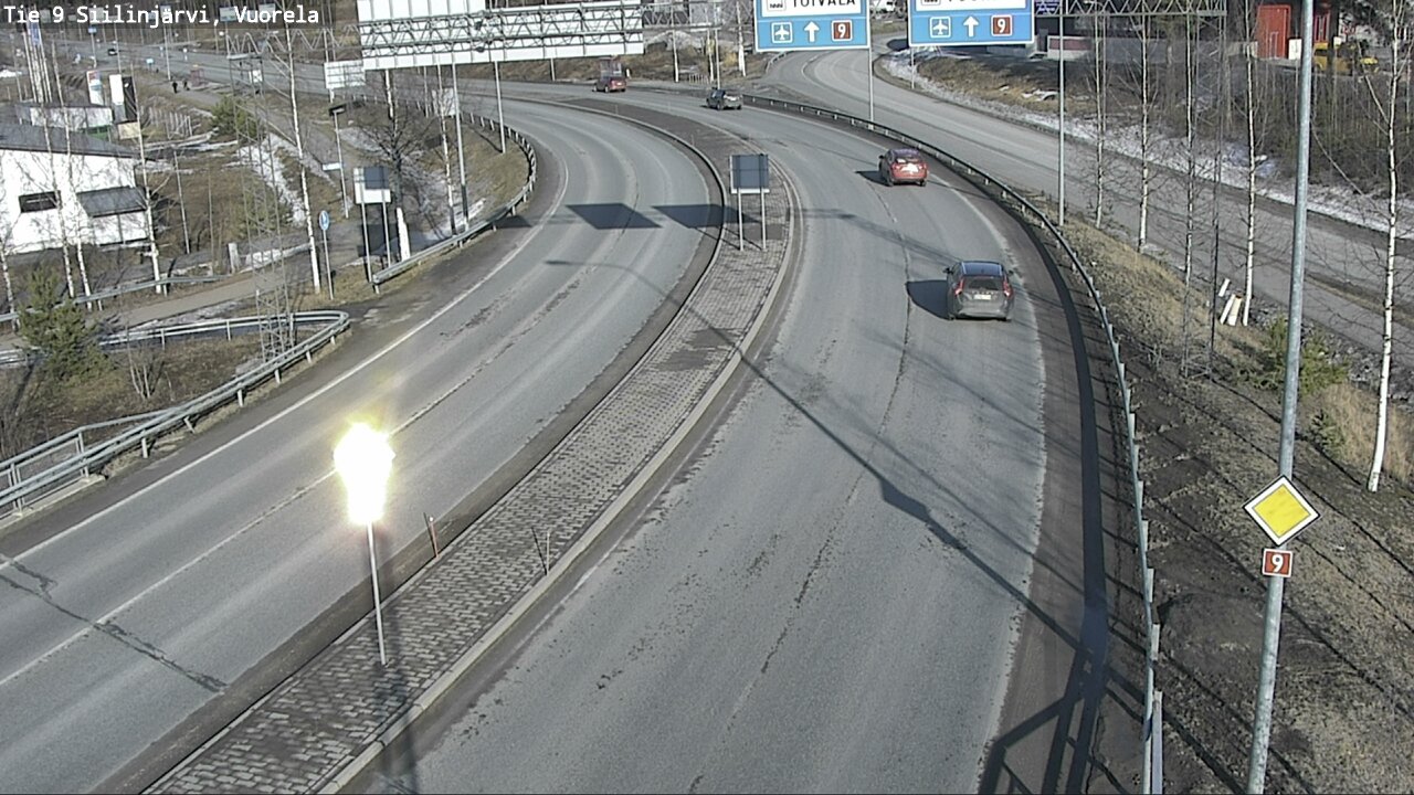 Kelikamerat Kuva Tie 9 Siilinjärvi, Vuorela, Siilinjärvi, Pohjois-Savo