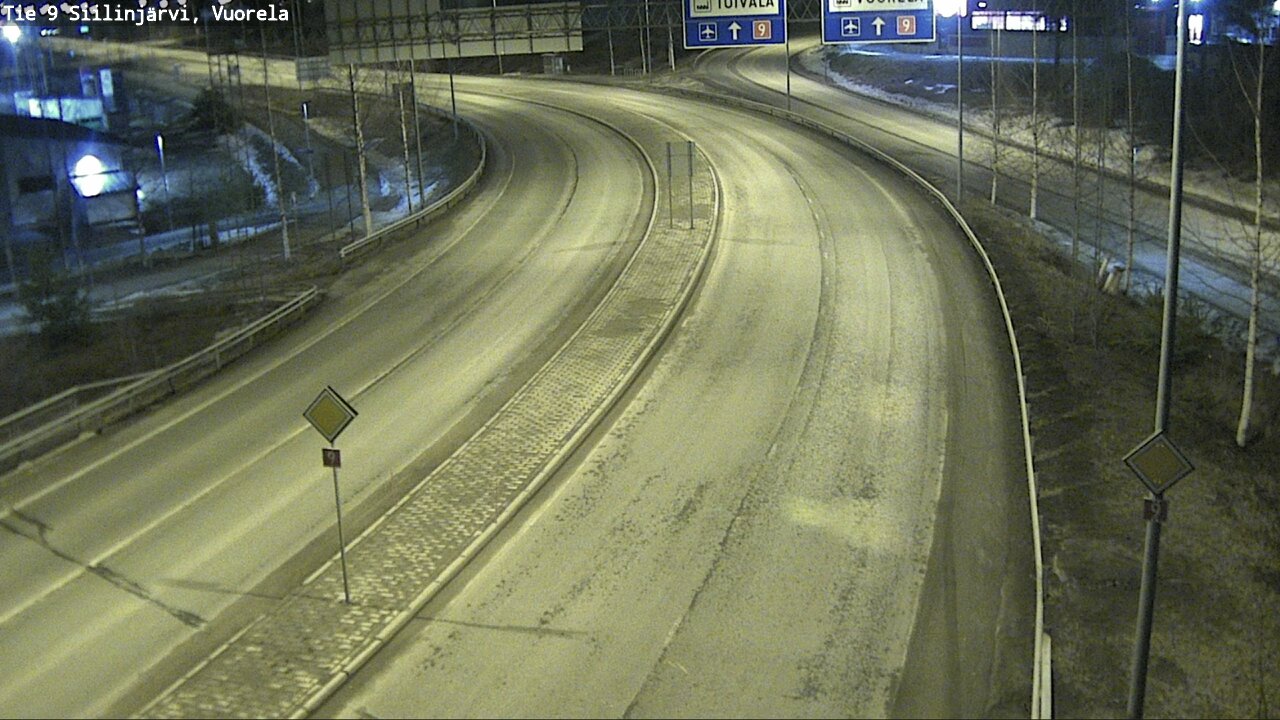 Kelikamerat Kuva Tie 9 Siilinjärvi, Vuorela, Siilinjärvi, Pohjois-Savo