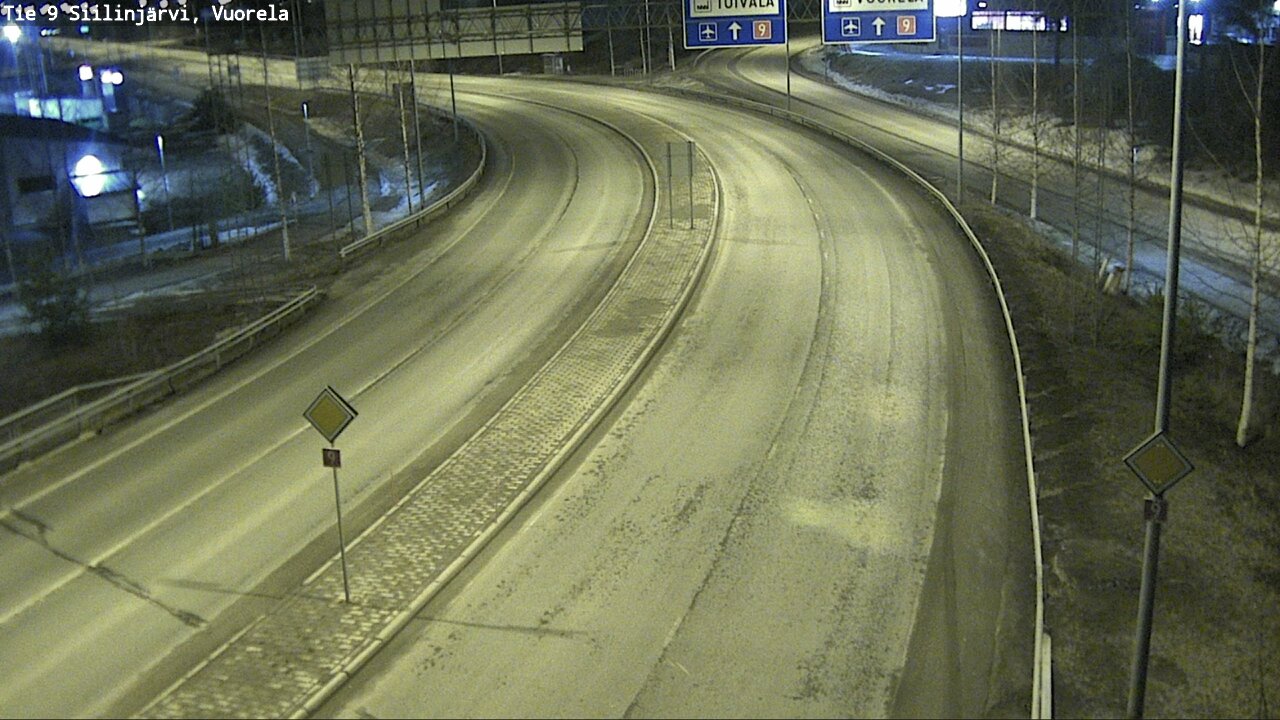 Kelikamerat Kuva Tie 9 Siilinjärvi, Vuorela, Siilinjärvi, Pohjois-Savo