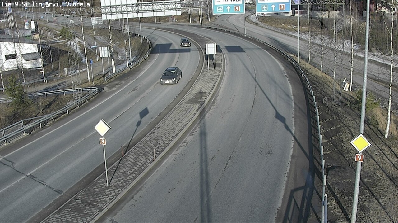 Kelikamerat Kuva Tie 9 Siilinjärvi, Vuorela, Siilinjärvi, Pohjois-Savo