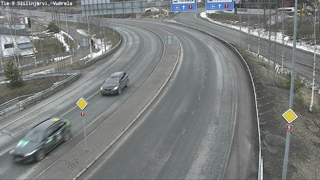 Kelikamerat Kuva Tie 9 Siilinjärvi, Vuorela, Siilinjärvi, Pohjois-Savo